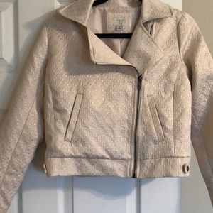 NWT Target Gold and Cream Statement Jacket.